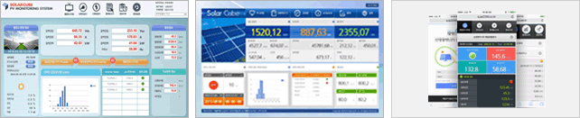 태양광모니터링 화면예시